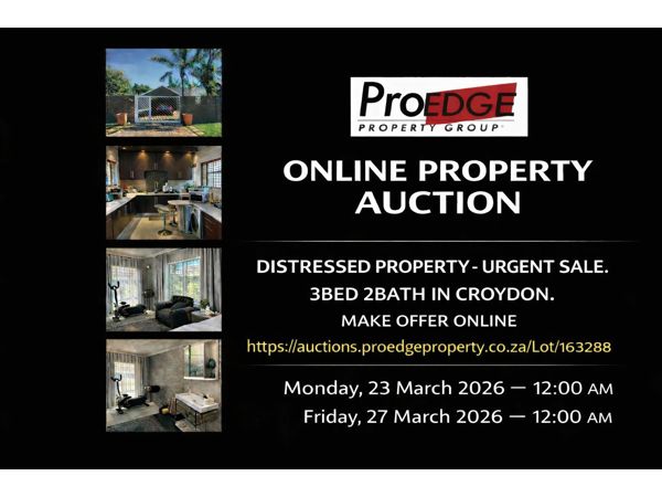 3 BED 2 BATH IN CROYDON - DISTRESSED PROPERTY